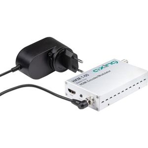 Axing HDMI-Encoder für DVB-C/DVB-T mit 1080p, HDMI-Eingang und Webkonfiguration, Accessoires voor TV-ontvangers, Wit