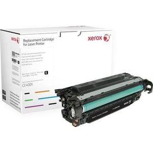 Xerox, Toner, Zwarte tonercartridge. Gelijkwaardig aan HP CE400X. Compatibel met HP Colour LaserJet M551DN