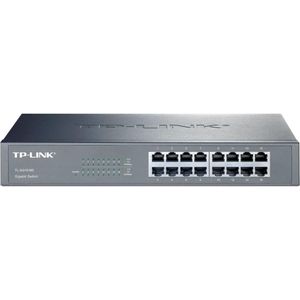 TP-Link Tl-Sg1016d (16 ports), Netwerkschakelaar, Zwart