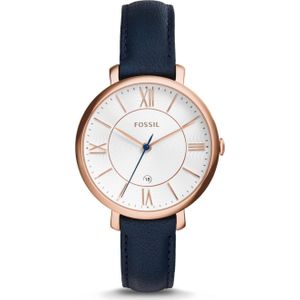 Fossil Jacqueline ES3843 Dameshorloge 36 mm - Blauw