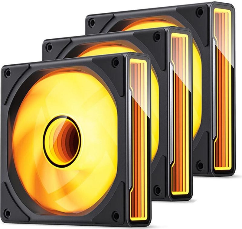 Jonsbo - ZK-120B - ARGB PWM Ventilator - 120 Mm - 3-Pack