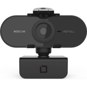 Dicota Pro Plus (2 Mpx), Webcam, Zwart