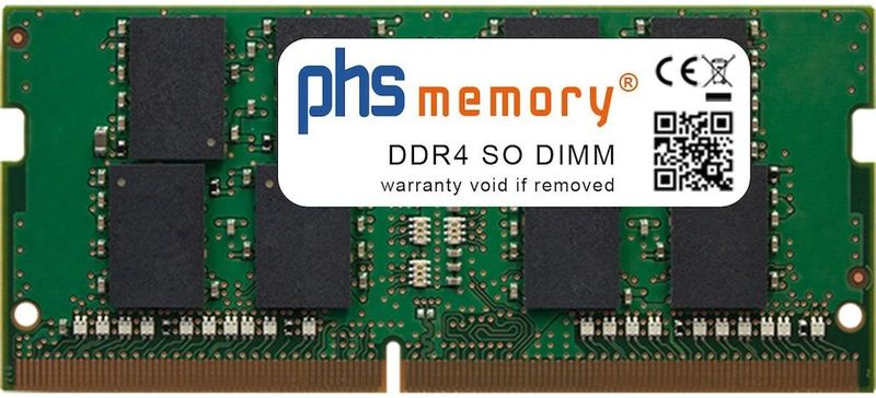PHS-memory 32GB RAM-geheugen voor Acer Predator Helios 300 PH317-51-74B5 DDR4 SO DIMM 2666MHz PC4-2666V-S (Acer Predator Helios 300 PH317-51-74B5, 1 x 32GB), RAM Modelspecifiek