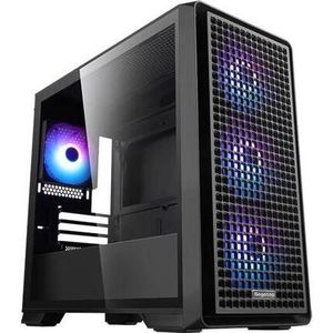 Segotep Radiant Case Black (Mini-ITX, mATX), PC-behuizing, Zwart