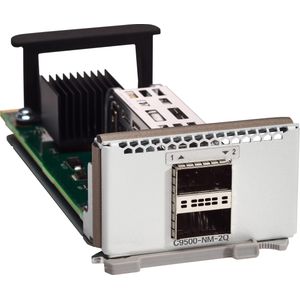 Cisco Catalyst 9500 Series Netwerk Module - Uitbreidingsmodule - 40 Gigabit QSFP+ x 2 - voor P/N: C95 (Ethernet), Netwerkkaarten