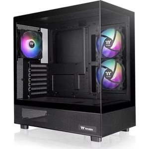 Thermaltake - View 270 Plus TG ARGB - PC-behuizing - Zwart - E-ATX, Mini-ITX, mATX, ATX