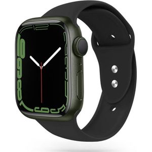 Tech-Protect IconBand voor Apple Watch 4 / 5 / 6 / 7 / 8 / 9 / SE (38/40/41 mm) - zwart (TPU, 9), Horlogebandjes, Zwart