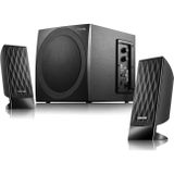 Microlab - M-300 - Luidsprekers - Zwart - 2.1 Luidsprekersysteem met Geïntegreerde Versterker