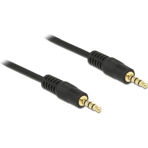 Delock Jack kabel (5 m, Instapniveau, 3,5 mm aansluiting (AUX)), Audiokabel