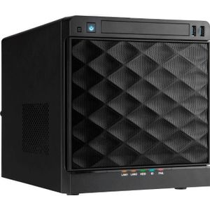 In Win InWin Behuizing Mini Server Tower 4-Bay IW-MS04 (Mini-ITX), PC-behuizing, Zwart
