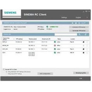 Siemens 6GK17221QH010BV (8 ports), Netwerkschakelaar