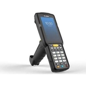 Zebra MC3300x Handheld Mobiele Computer 10,2 cm (4 inch) 800 x 480 pixel Touchscreen 505 g Zwart (2D-streepjescodes), Barcode scanner, Zwart