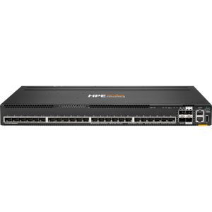 HPE Aruba 24p SFP+ LRM ondersteuning en 2p en 2p MACSec Switch (24 ports), Netwerkschakelaar, Zwart