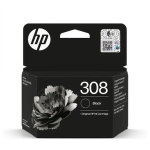 HP - 308 - Inktcartridge - Zwart - Origineel - Ca. 160 pagina's