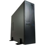 LC-Power - LC-1406MB-400TFX - Micro Tower Behuizing - Zwart - Metaal, Kunststof