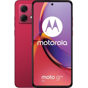 Motorola DUPLIKAT Moto G84 5G 8/256GB Viva Magenta (256 GB, Viva Magenta, 6.50", Hybride dubbele SIM, 5G), Smartphone, Rood