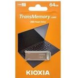 Kioxia TransMemory U366 USB-stick 64 GB Zilver LU366S064GG4 USB 3.2 Gen 1