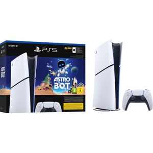 Sony - PlayStation 5 - Spelcomputer - Wit - Digitale Editie incl. Astro Bot