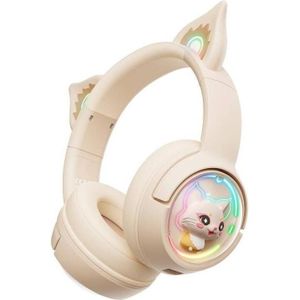 Onikuma B5 Gaming headset (Gebroken wit) (Draadloze, Bedraad), Gaming headset, Beige