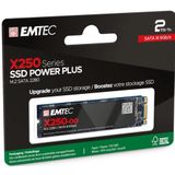 EMTEC - ECSSD2TX250 - Interne SSD - 2,5 Inch - SATA - 2 Tera - 3D NAND