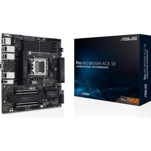 ASUS Płyta główna PRO WS B850M-ACE SE AM5 AMD (AM5, AMD B850, mATX), Moederbord