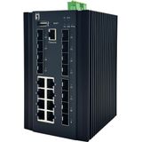 LevelOne IGU-2072 netwerk-switch Managed L2+ Gigabit Ethernet (10/100/1000) Zwart