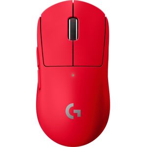Logitech - PRO X SUPERLIGHT 2 SE - Draadloze Muis - Rood - HERO 2-sensor - 44.000 dpi