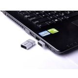 MediaRange - USB Nano Geheugenstick - 16 GB - Zilver - Met Micro USB Adapter