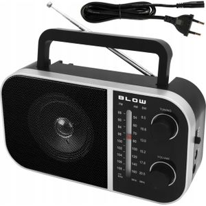 BLOW - RA6 - Radio - Zwart - Compact Draagbare Ontvanger