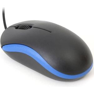 OMEGA - OM-07 V - Muis - Blauw - Optisch - 1000 DPI