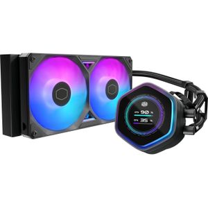 Cooler Master - MasterLiquid 240 Atmos II LCD - CPU Waterkoeler - Zwart - 240 mm