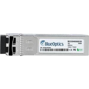 CBO Alcatel-Lucent SFP-FC-SR Compatibel BlueOptics SFP+ BO35H856S3D, Zendontvangers, Zilver