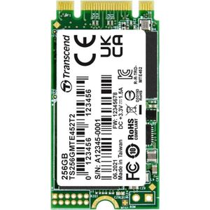Transcend - MTE452T2 - M.2 SSD - 256 GB - PCIe Gen3x2 B+M Key 3D TLC