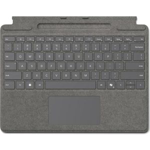 Microsoft Surface Pro Toetsenbord (FR, Docking), Toetsenbord, Zilver