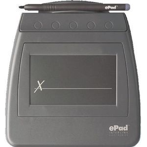 Epadlink, Scanner, Capturador De Firmas Epad Vp9801 Visualizacion Firma Pantalla Ordenador (USB)