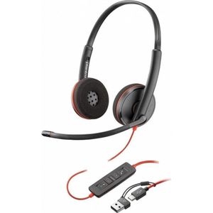 Poly - Blackwire 3220 - USB-headset - Professionele Audio - Binauraal