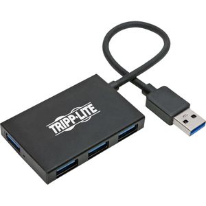 Tripp Lite U360-004-4A-AL interface hub USB 3.2 Gen 1 (3.1 Gen 1) Type-A 5000 Mbit/s Zwart
