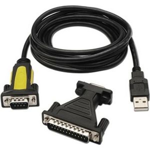 Nanocable 10.03.0002 (USB), Netwerkkaarten, Zwart