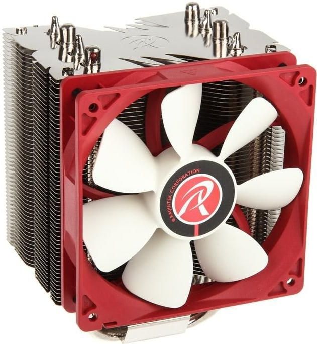 Raijintek - Themis Evo - Processorkoeler - Rood - 165 mm