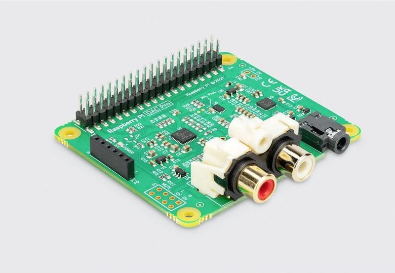 IQaudio - DAC Pro - Geluidskaart - Hoogwaardige Audiokwaliteit - Geschikt voor Raspberry Pi