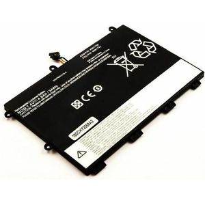 CoreParts Laptop batterij voor Lenovo (4500 mAh), Notebook batterij, Wit, Zwart