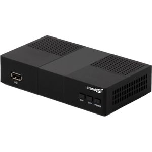 Standart DIGITALE ONTVANGER T540 DVB-T/T2 STANDAARD (DVB-T/T2), TV-ontvanger, Zwart