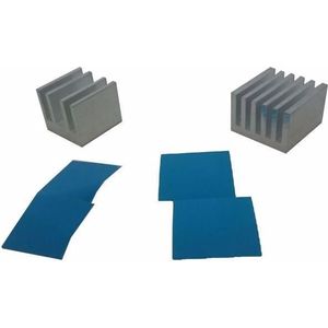 Allnet - B0001050002 - Koellichaam - Aluminium - Geschikt voor Banana Pi en Lemaker Guitar