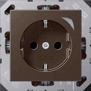 JUNG, Stopcontacten, BTA1521SMO HOME SCHUKO