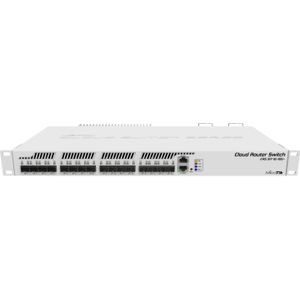 MikroTik Cloud Router Switch CRS317-1G-16S+RM (17 ports), Netwerkschakelaar, Zwart