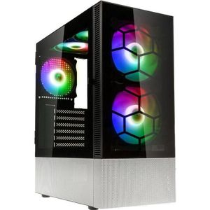 Kolink Observatory MX (ATX, Mini-ITX, mATX), PC-behuizing, Zwart, Wit