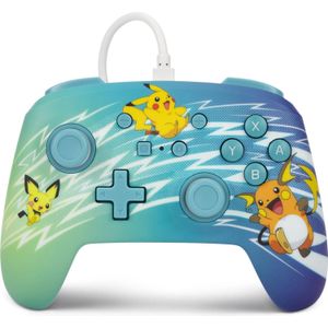 PowerA - Schakelcontroller - Veelkleurig - Verbeterde Bedrade Pikachu Evolution