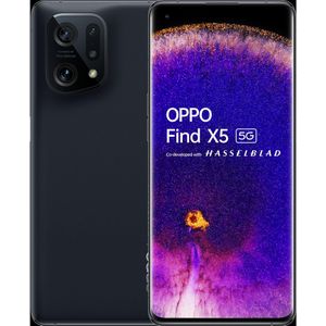 OPPO - Find X5 - Smartphone - Zwart - 256 GB - Dubbele SIM - 5G