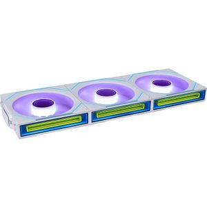 Lian-Li UNI FAN SL-INF Draadloos Omkeerblad (120 mm, 1 x), PC ventilator, Wit