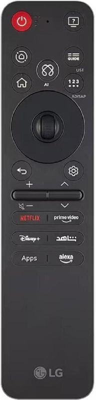 LG MR25GA.AEU - Afstandsbediening - Zwart